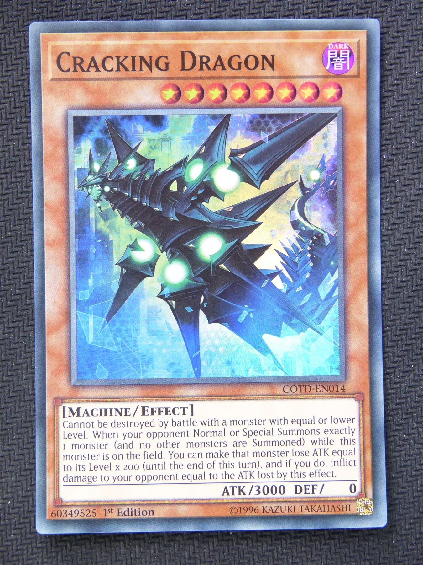 Cracking Dragon COTD - Super Rare - Yugioh Card #5NP