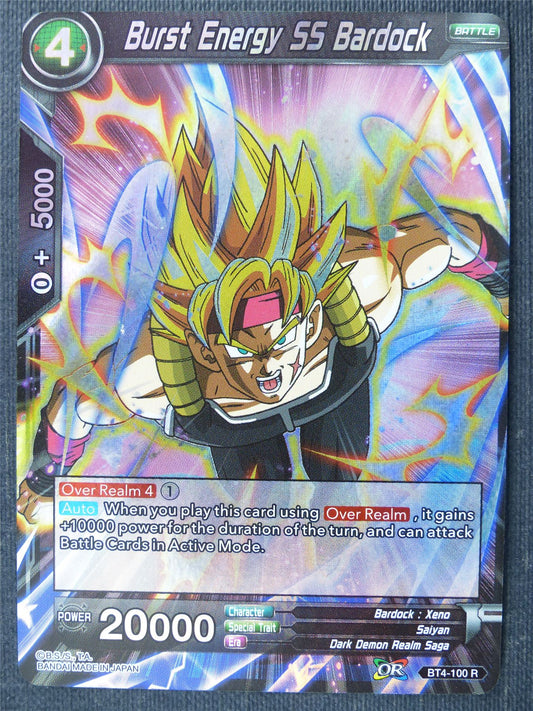 Burst Energy SS Bardock R - Dragon Ball Super Cards #2V3