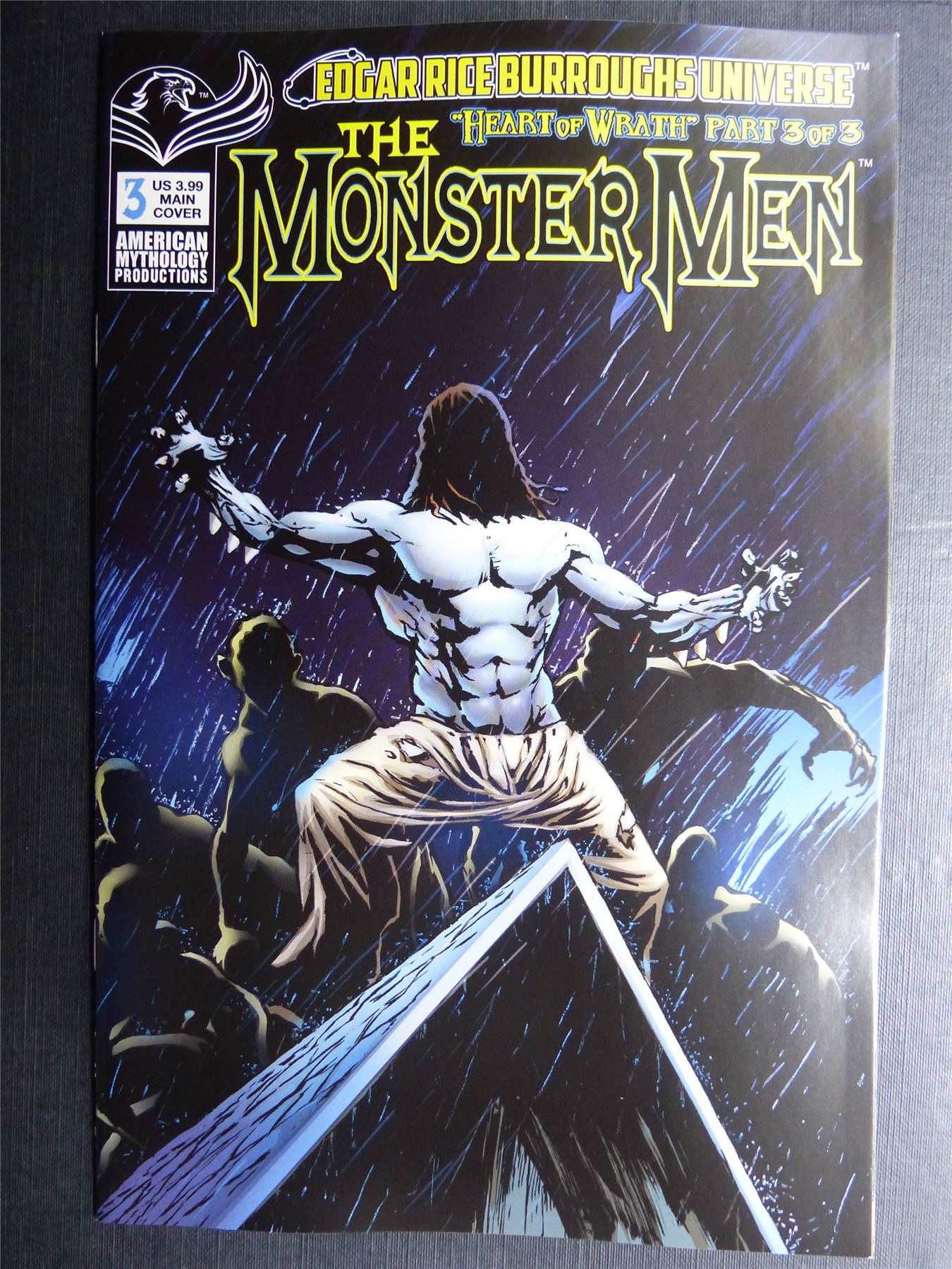 The MONSTER Men Heart of Wrath part 2 #3 - Nov 2020 - Mythology Comics #AU