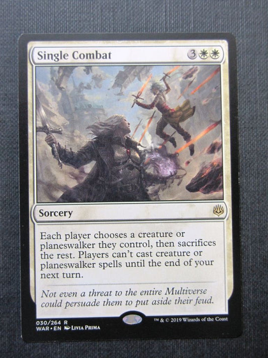 Single Combat - Mtg Magic Cards #9F