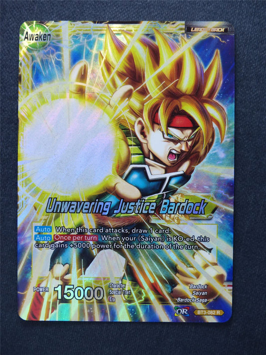 Unwavering Justice Bardock - Dragon Ball Super Cards #ZB