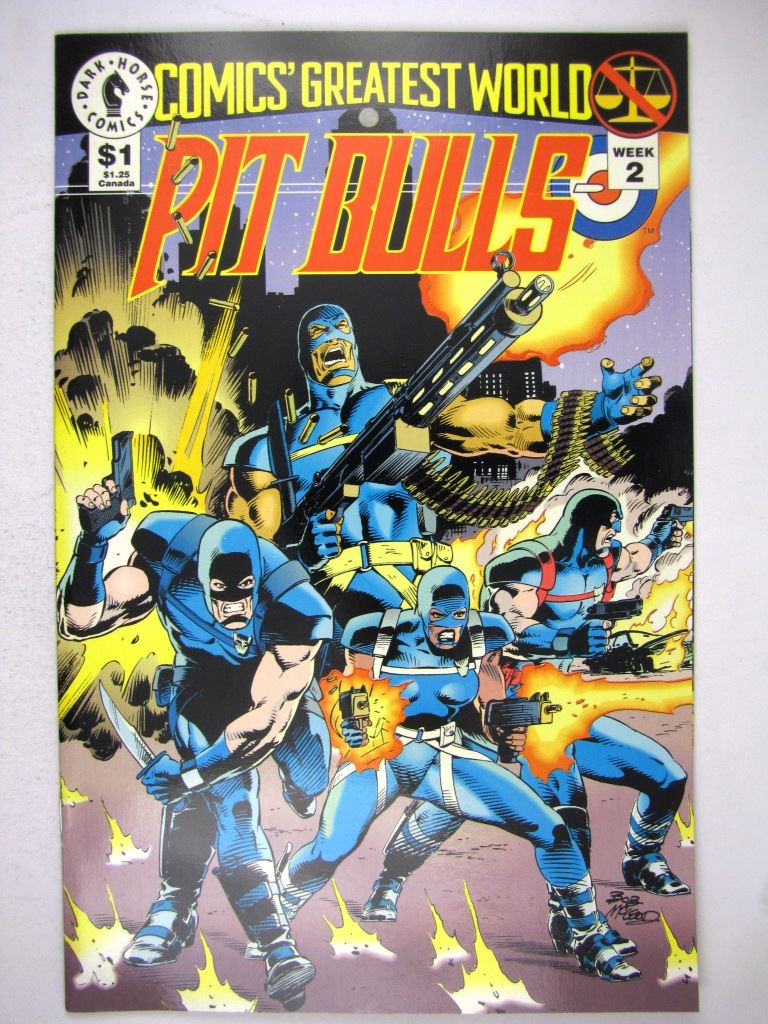 Dark Horse Comics: PIT BULLS JUNE 1993 # 21E88