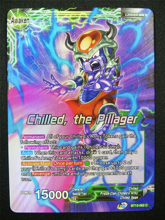 Chilled the Pillager BT13 Foil - Dragon Ball Super Cards #AN