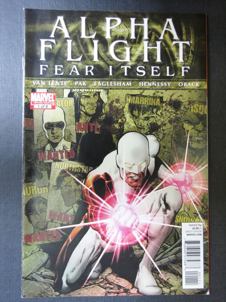 Alpha Flight: Fear Itself #1 - Marvel Comics # 5C95