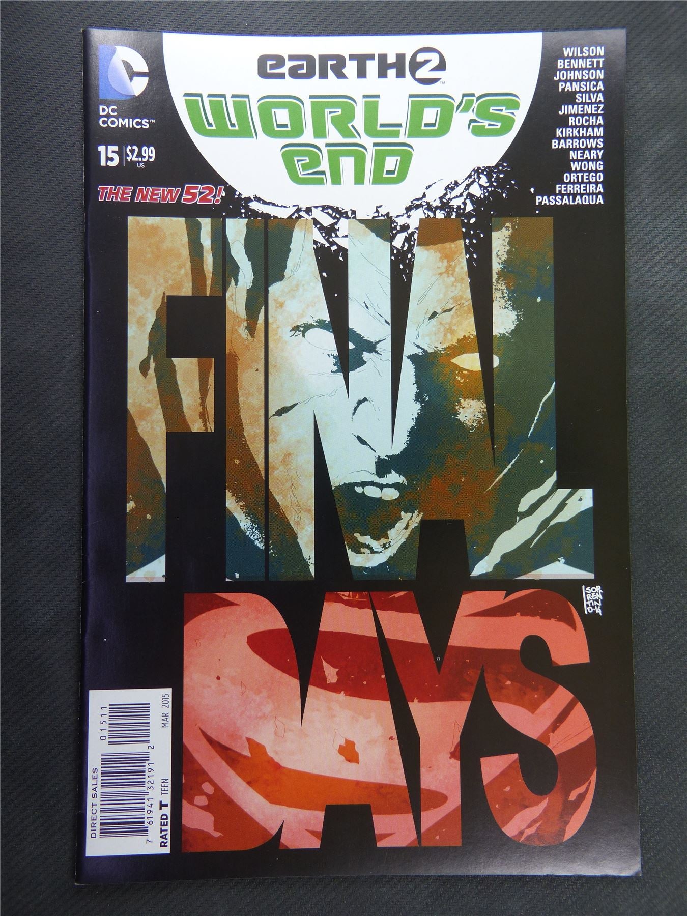 EARTH 2 - Worlds End #15 - DC Comic #16I