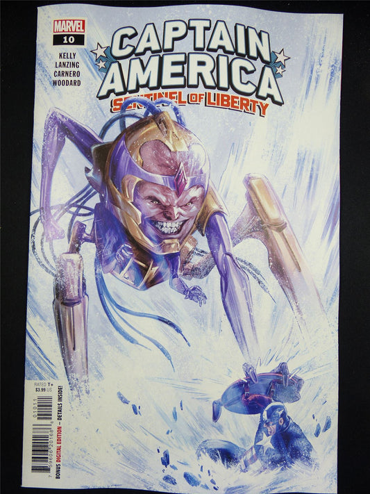 CAPTAIN America: Sentinel of Liberty #10 - May 2023 Marvel Comic #1O