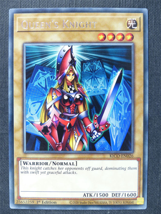 Queen's Knight KICO Rare - 1st ed Yugioh Cards #37D