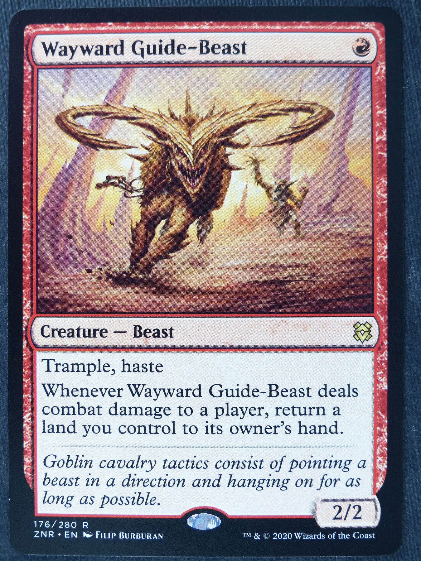 Wayward Guide-Beast - Mtg Magic Cards #P4