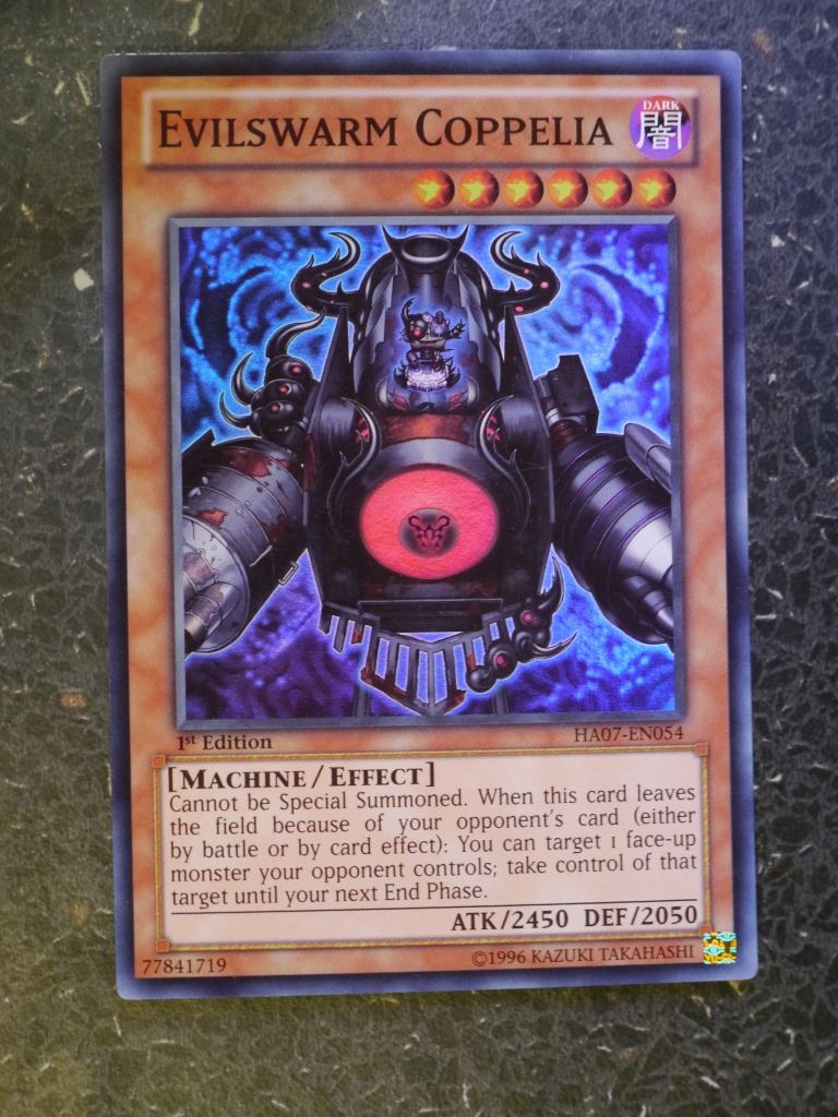 Yugioh Cards: EVILSWARM COPPELLA HA07 SUPER RARE # 3B80