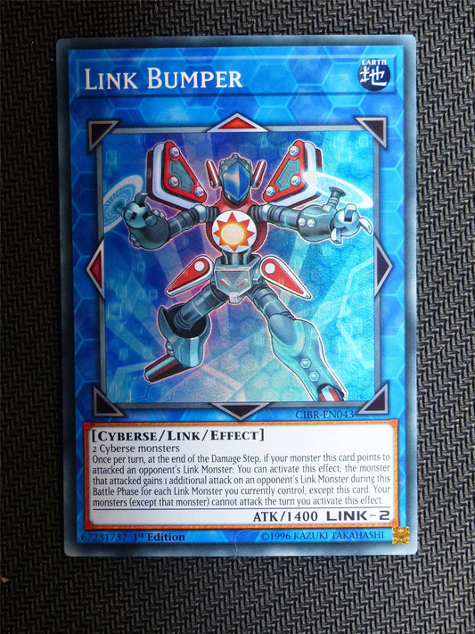 Link Bumper - CIBR - Super Rare - Yugioh Card # 1C43