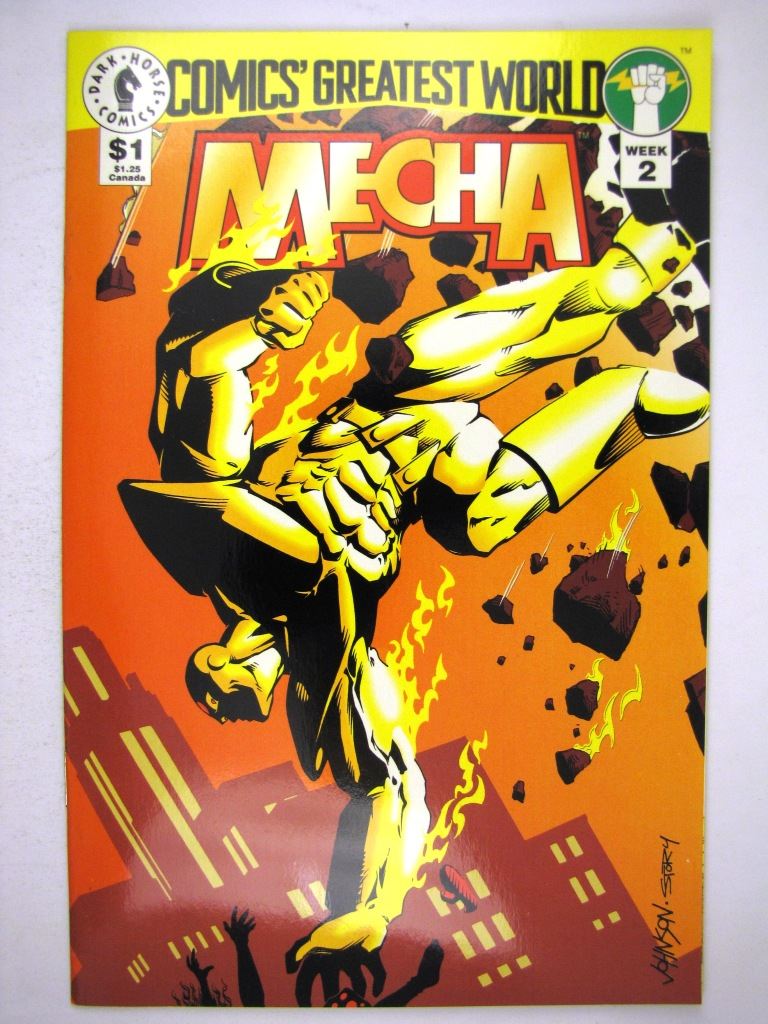 Dark Horse Comics: MECHA JULY 1993 # 21E92