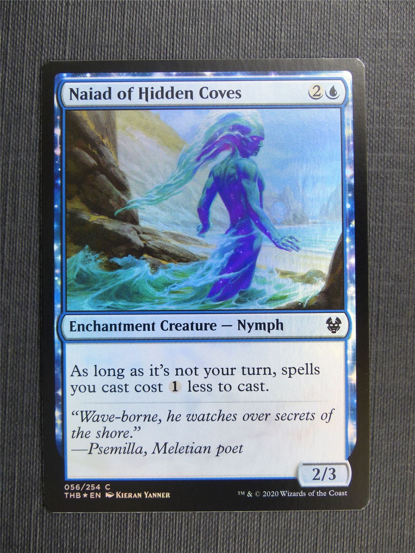 Naiad of Hidden Coves Foil - Theros Collector Ed - Mtg Magic Cards #3LP