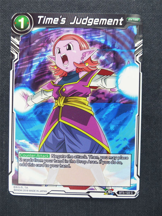 Time's Judgment - Dragon Ball Super Cards #E5