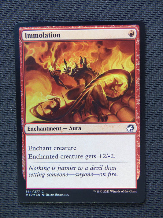 Immolation Foil - Innistrad - Mtg Card #3OI