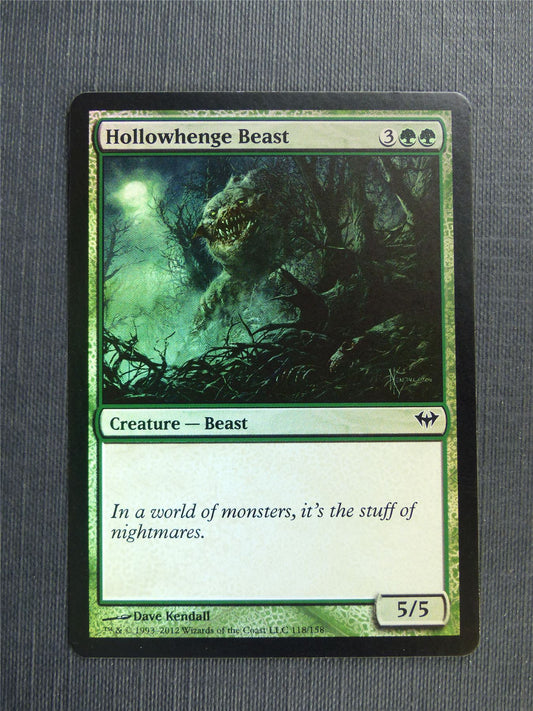 Hollowhenge Beast Foil - Mtg Magic Cards #55U