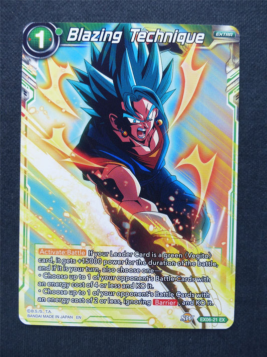 Blazing Technique - Dragon Ball Super Cards #3Z