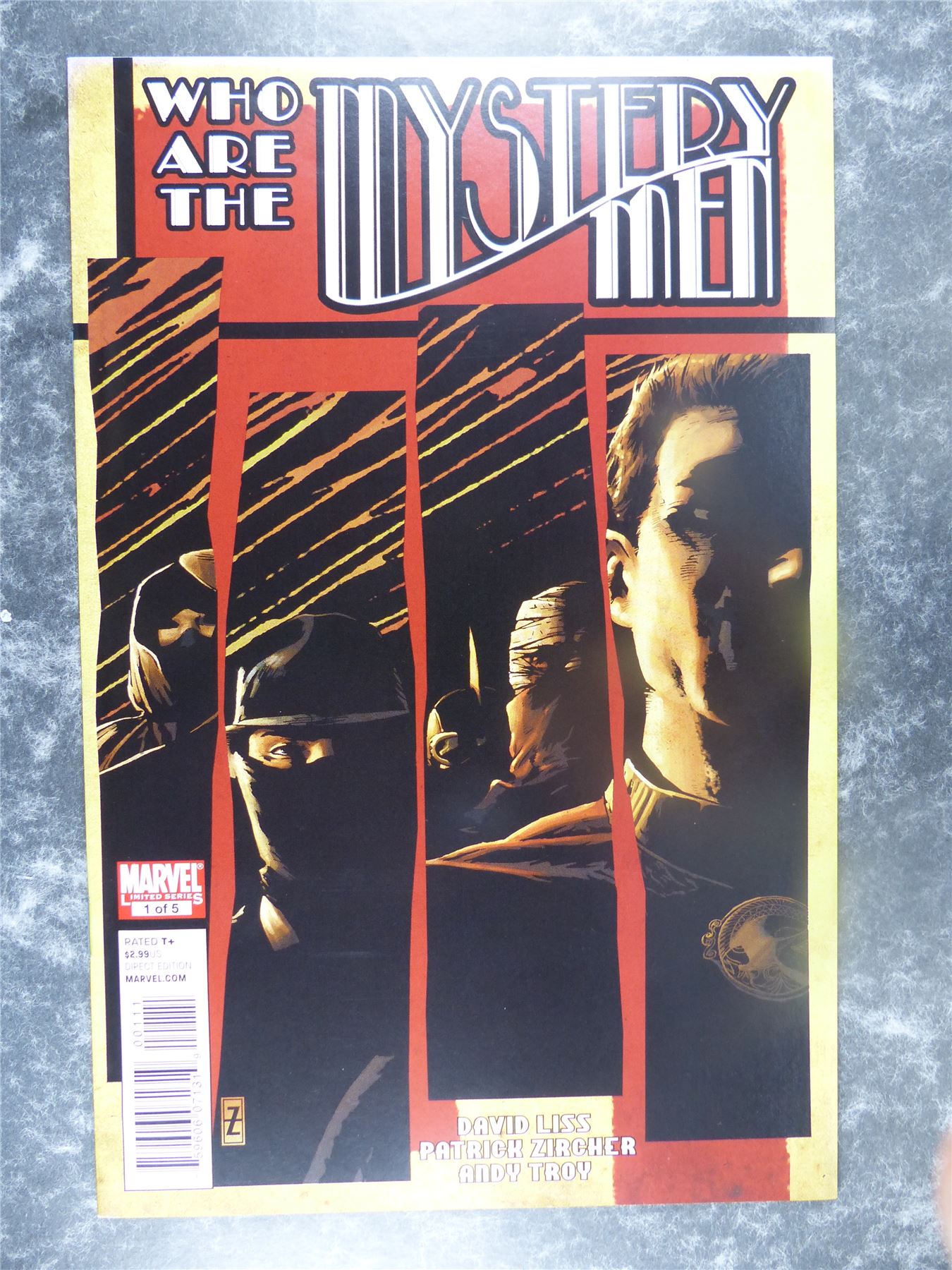 Who are the MYSTERY Men #1 - Marvel - Comic #V4