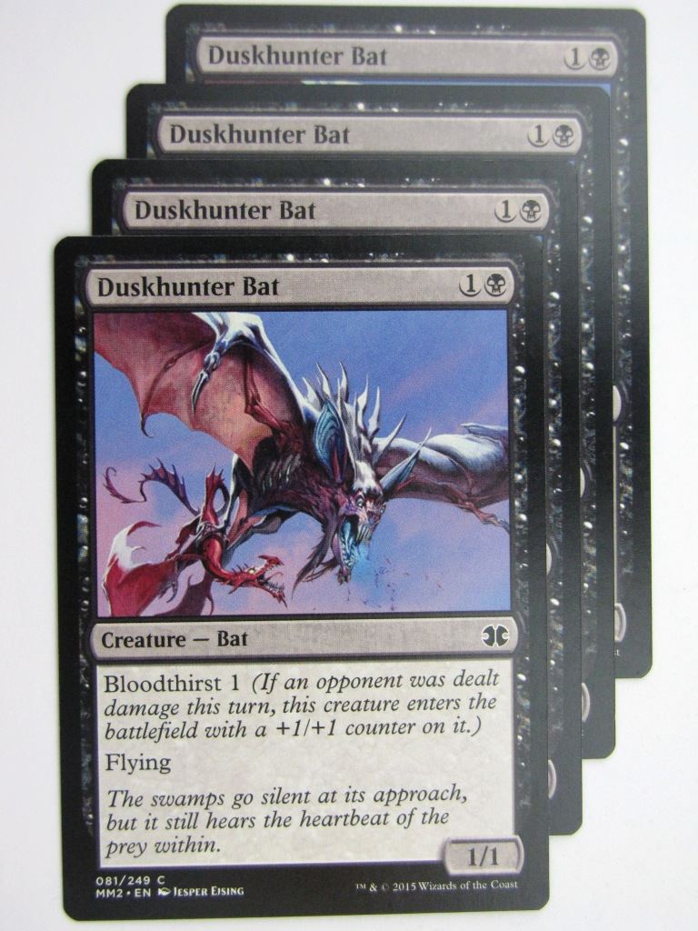 MTG MODERN MASTERS TWO: DUSKHUNTER BAT x4 # 28B29