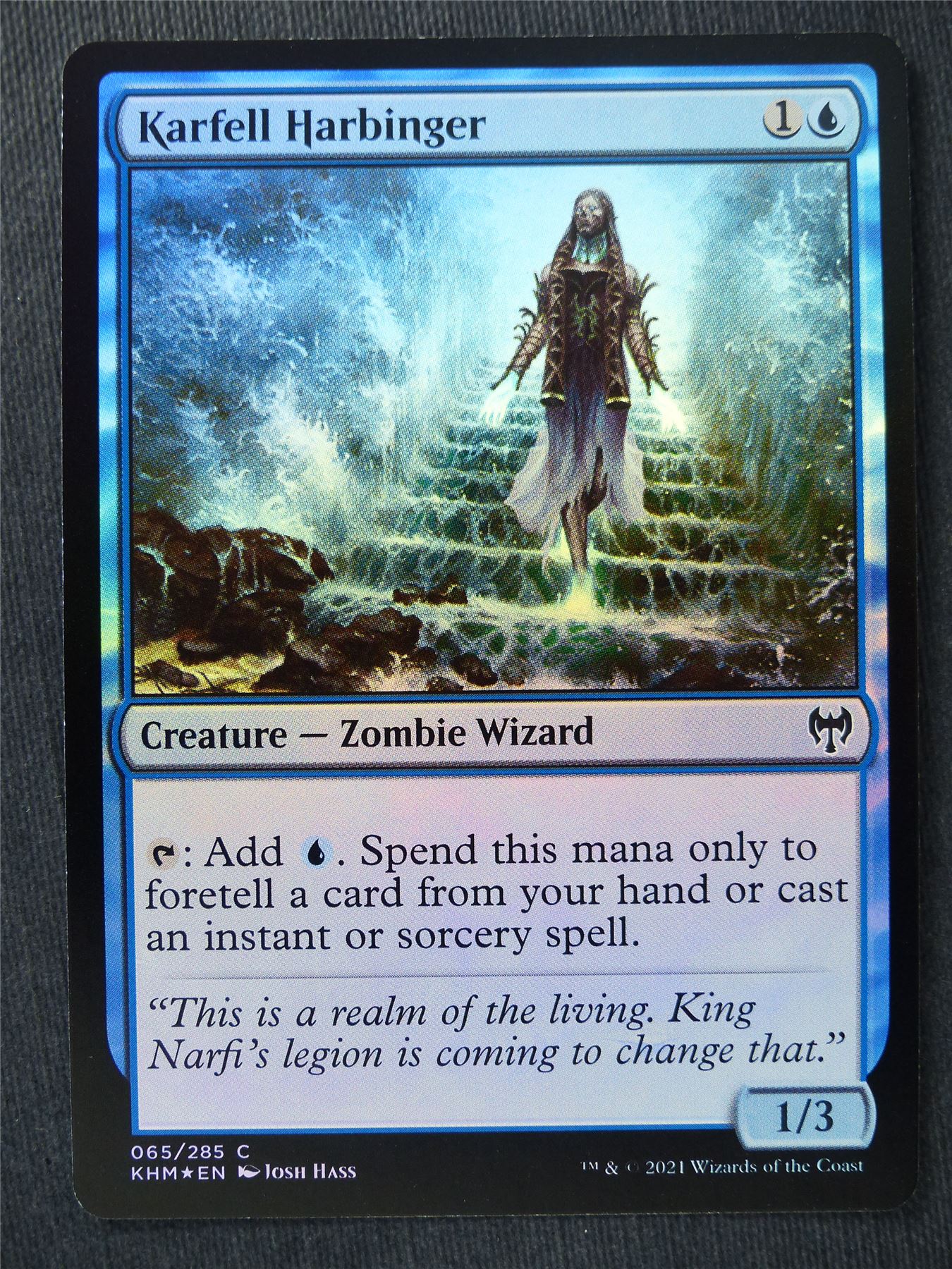 Karfell Harbinger Foil - Mtg Magic Cards #WE