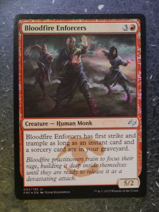 MTG Cards: BLOODFIRE ENFORCERS FOIL # 5D1