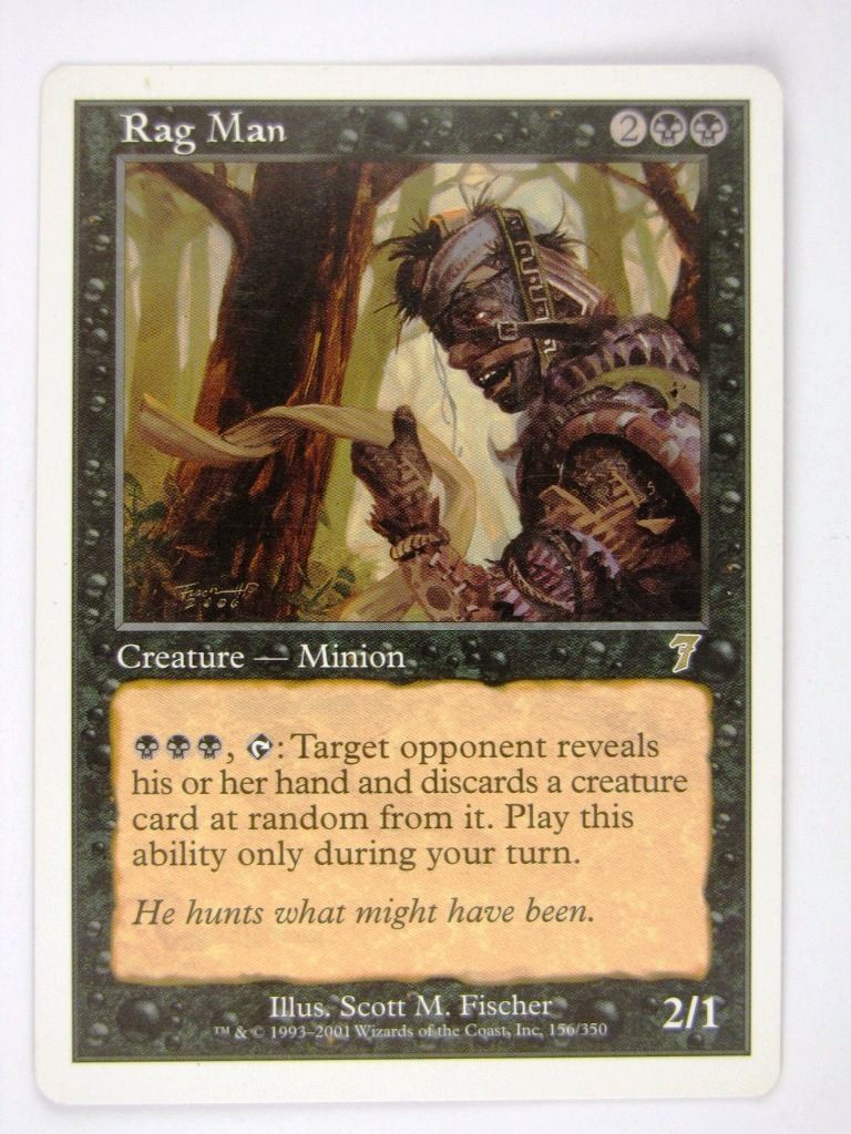 Mtg - RAG MAN - Played Rare