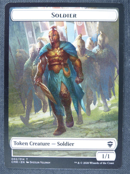 Soldier Token - Mtg Magic Cards #TB