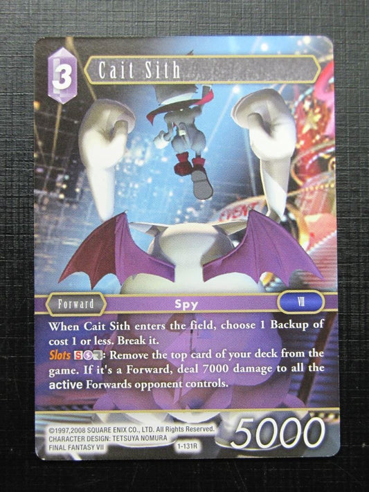 Final Fantasy Cards: CAIT SITH 1-131R # 24A100