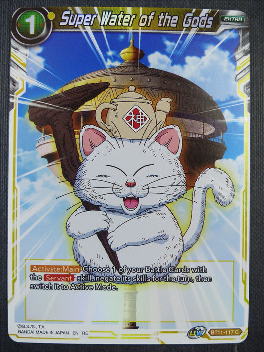 Super Water of the Gods BT11 Foil - Dragon Bal Super Card #8XN