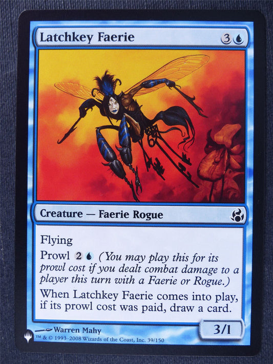 Latchkey Faerie - Mtg Magic Cards #1RQ