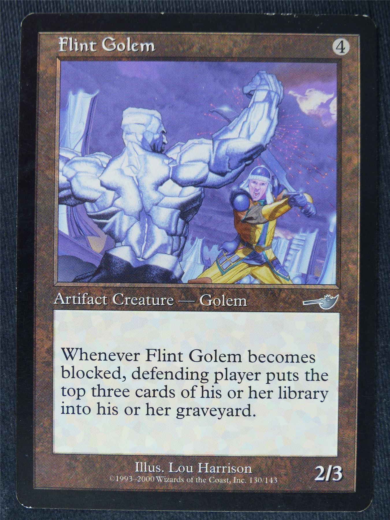 Flint Golem - Mtg Magic Cards #1JK