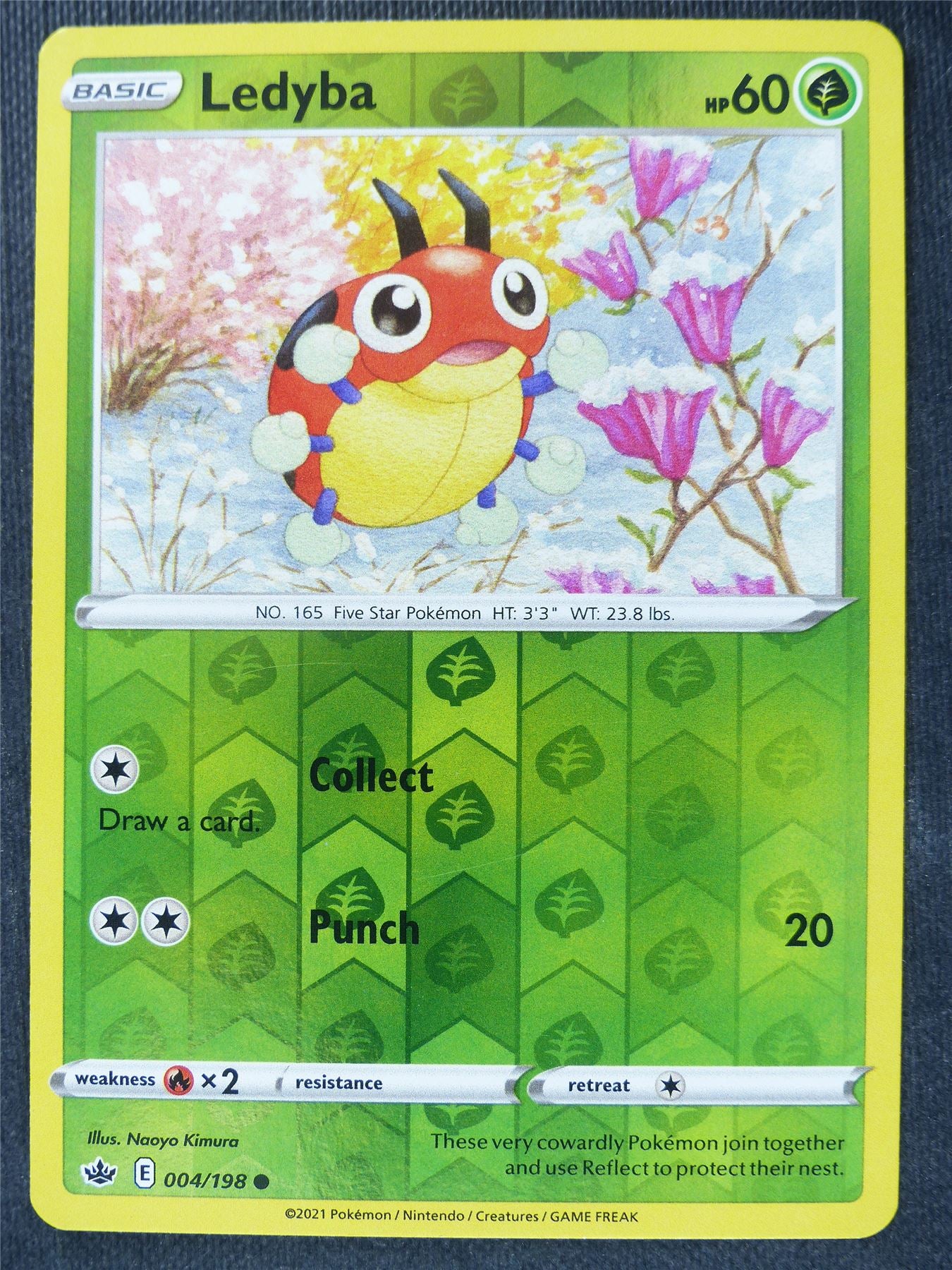 Ledyba 004/198 Reverse Holo - Pokemon Cards #1Z6