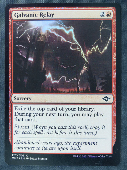 Galvanic Relay Foil - Mtg Magic Cards #1VD