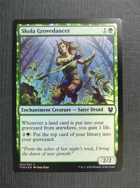Skola Grovedancer Foil - Theros Collector Ed - Mtg Magic Cards #3NG