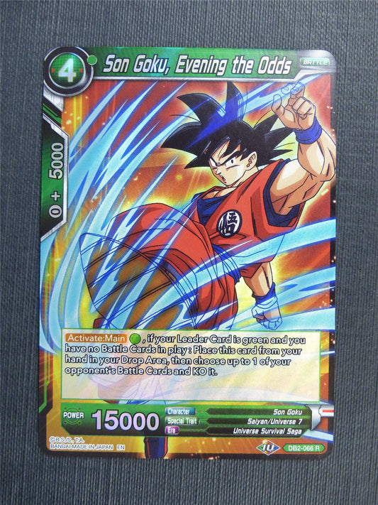 Son Goku Revening the Odds R - DB2 Dragon Ball Super Card