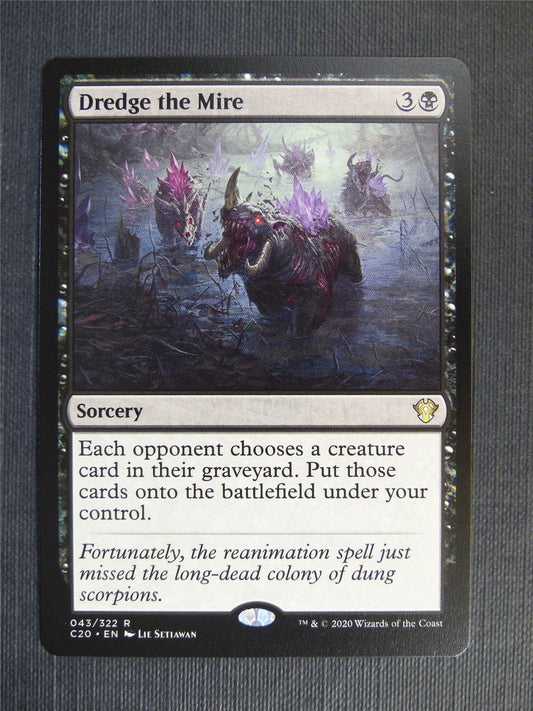 Dredge of Mire - C20 - Mtg Card