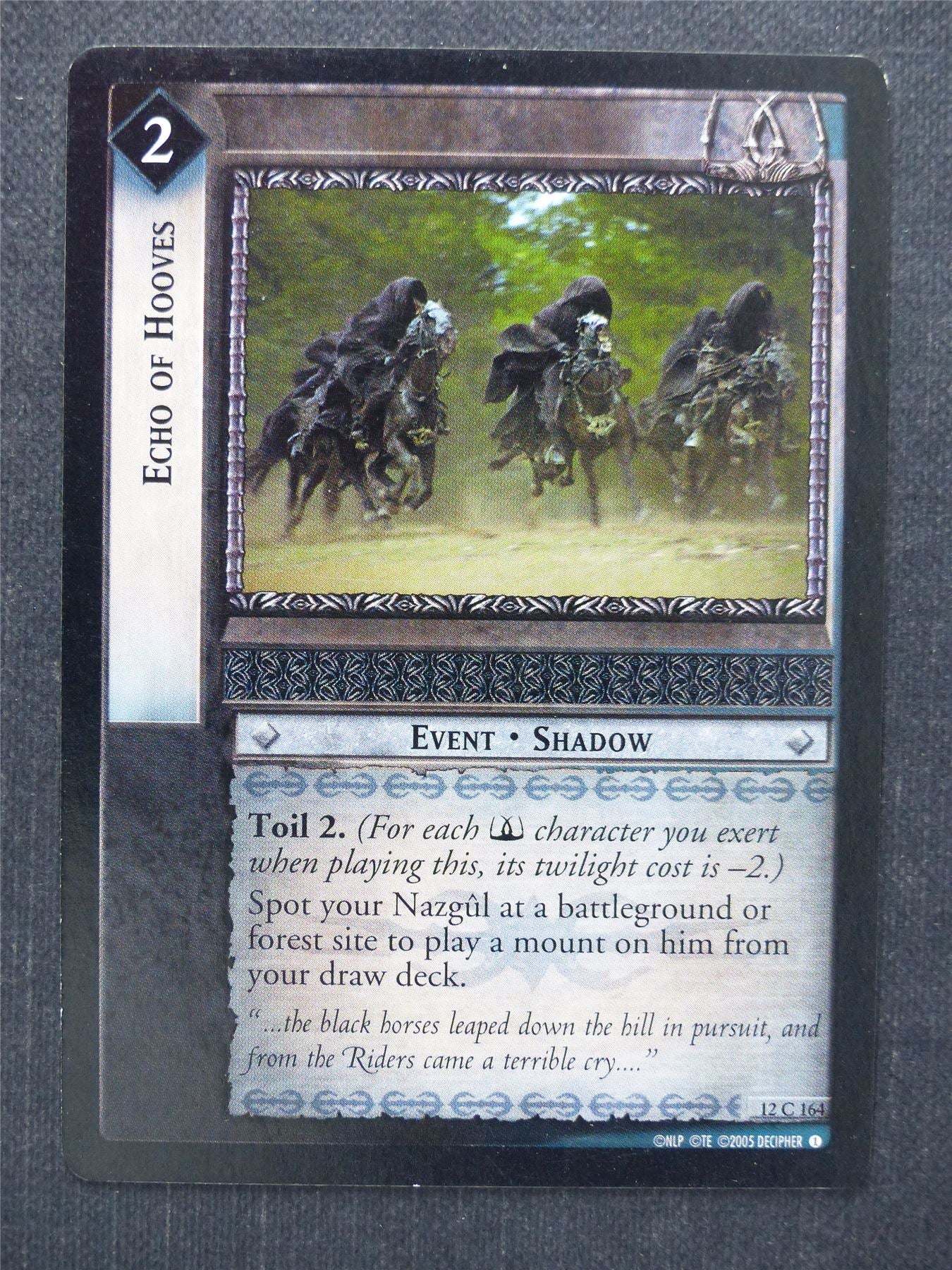 Echo of Hooves 12 C 164 - LotR Cards #NX