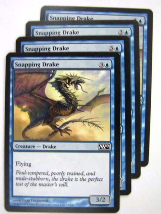 MTG Magic Cards: SNAPPING DRAKE x4 # 8F99