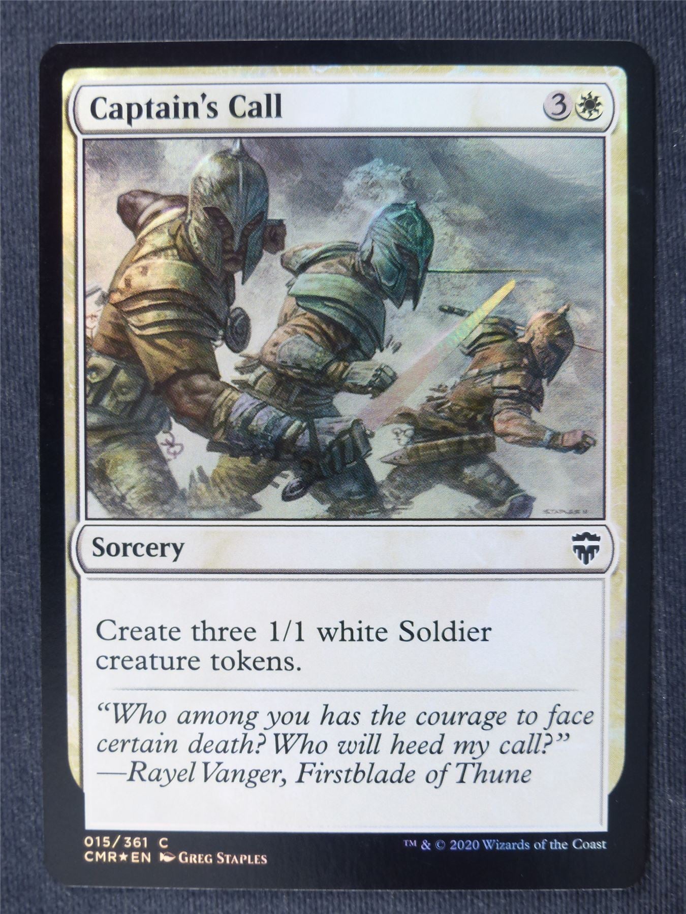 Captain's Call Foil - Mtg Magic Cards #40I