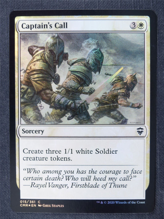 Captain's Call Foil - Mtg Magic Cards #40I