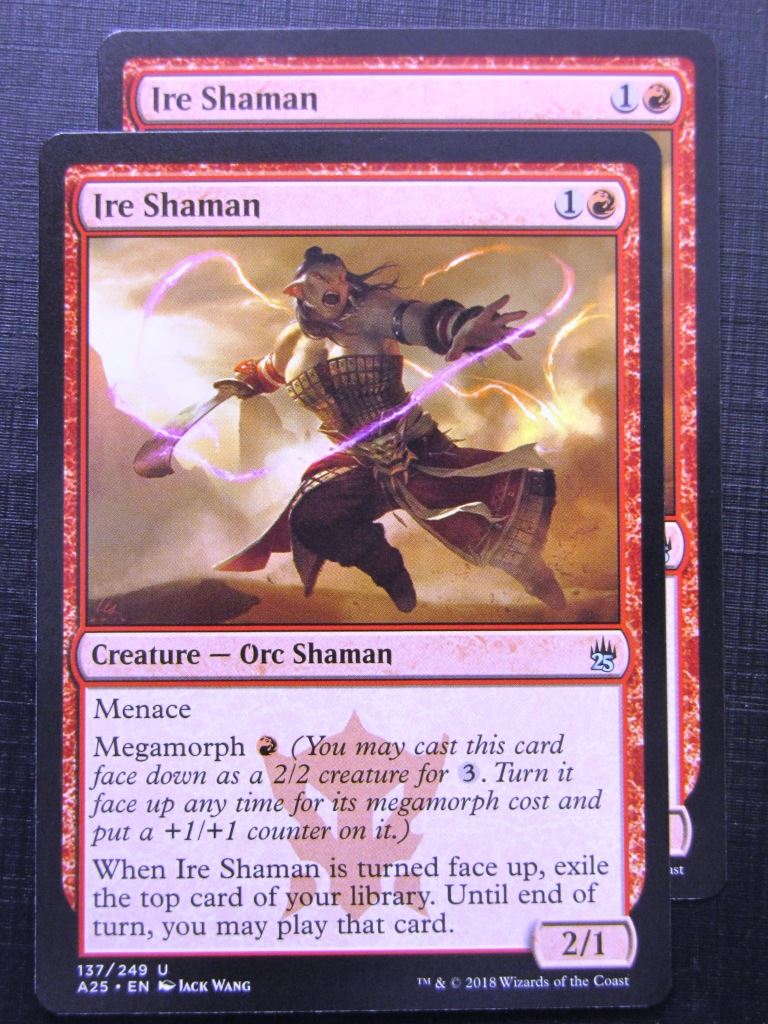 Ire Shaman x2 - Masters 25 - Mtg Card # 10A75