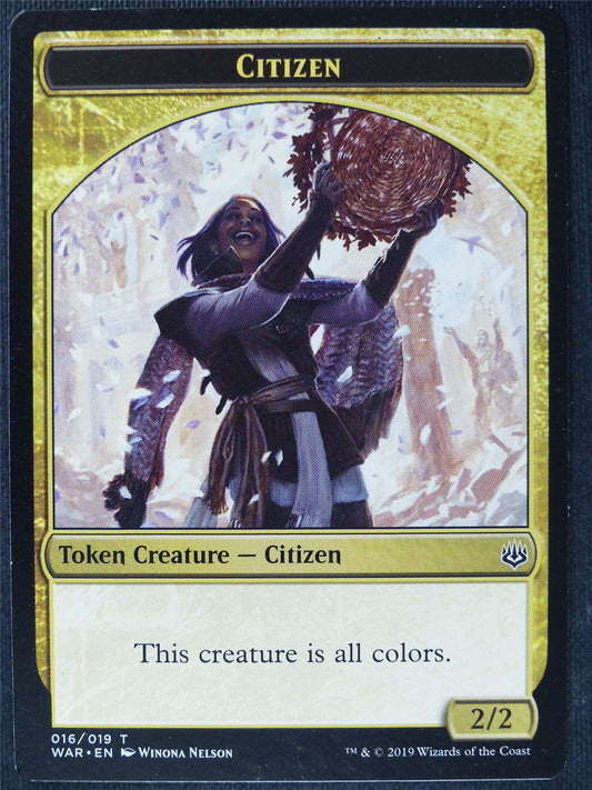 Citizen Token - Mtg Magic Cards #XP