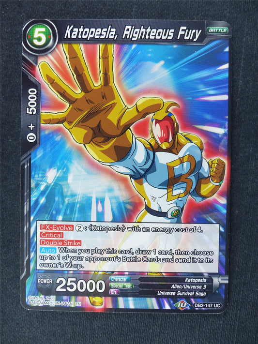 Katopesia Righteous Fury - Dragon Ball Super Cards #I0