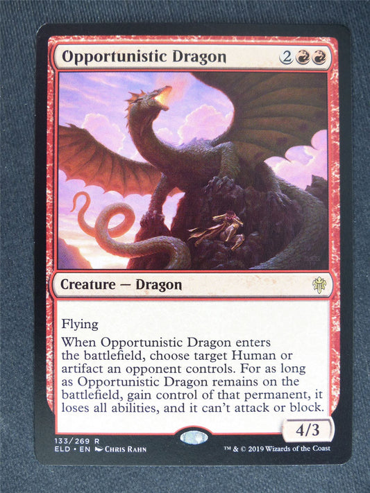 Opportunistic Dragon - Mtg Mgic Cards #U0