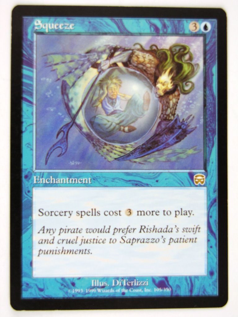 MTG Magic: The Gathering Cards: SQUEEZE - Played Rare
