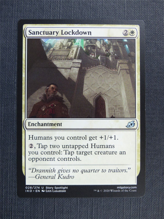 Sanctuary Lockdown - IKO Mtg Card