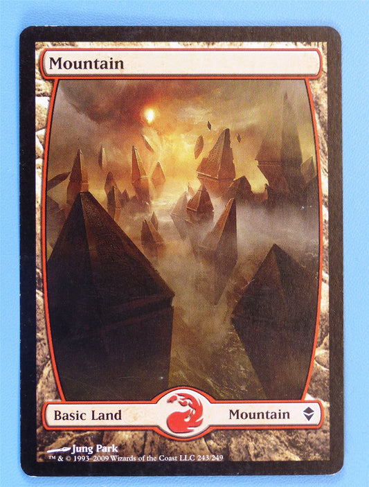 Mountain - Full Art - Mtg Card # 2I29