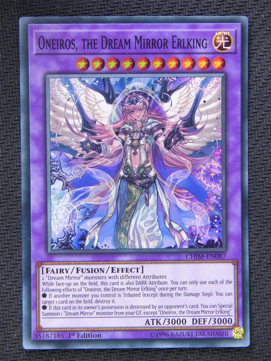 Oneiros Dream Mirror Erkling CHIM - Super Rare - Yugioh Card #61I