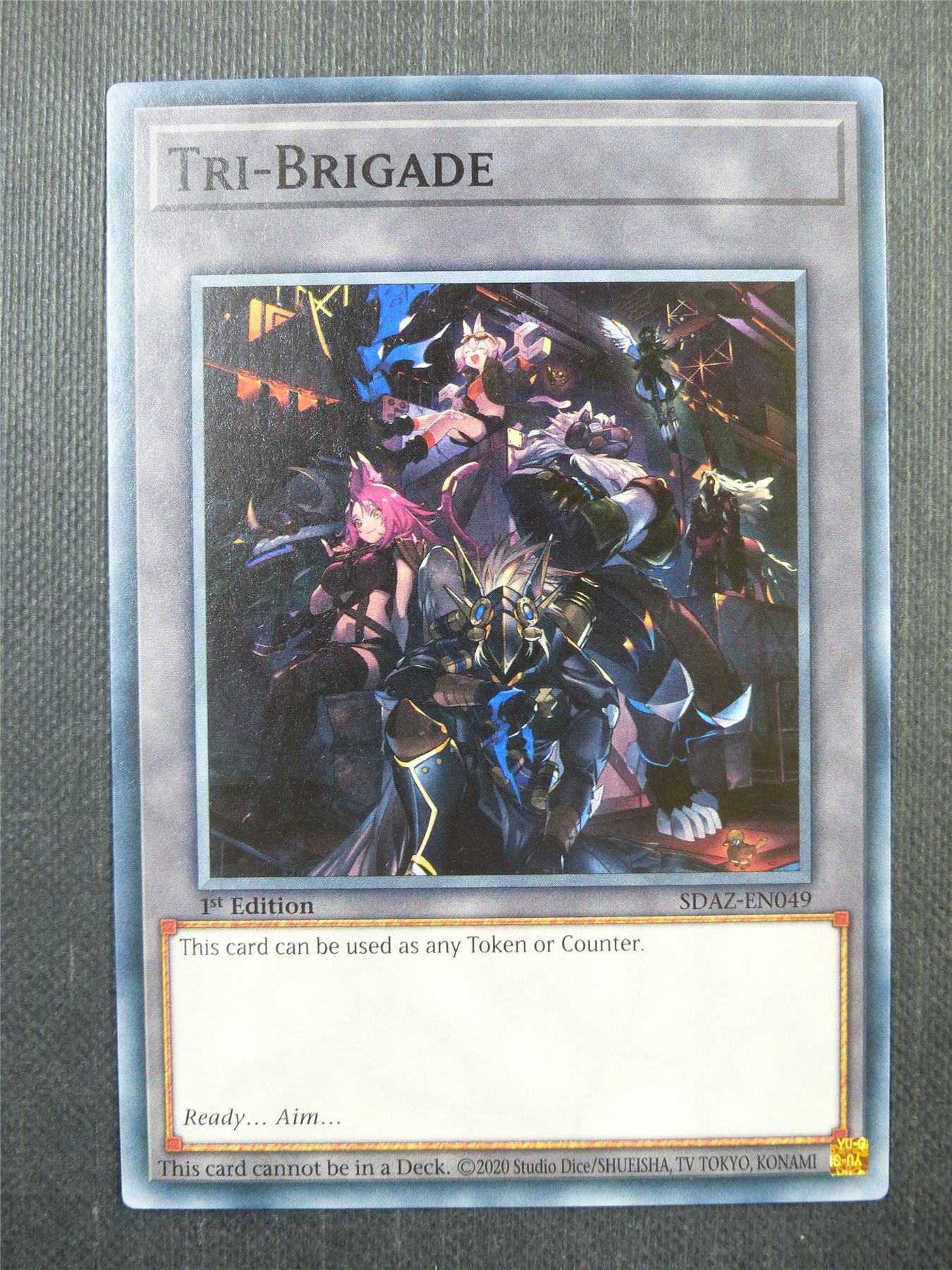 Tri-Brigade Token SDAZ - 1st ed Yugioh Card #403