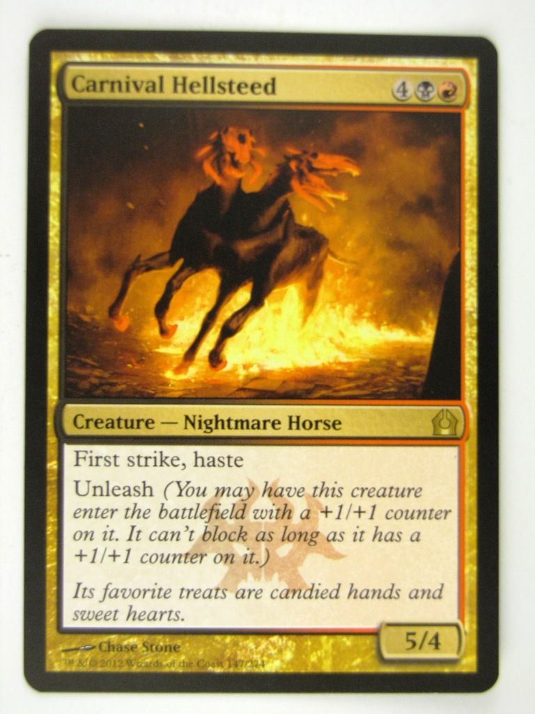 MTG played Cards: CARNIVAL HELLSTEED # 13J51
