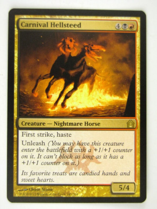MTG played Cards: CARNIVAL HELLSTEED # 13J51